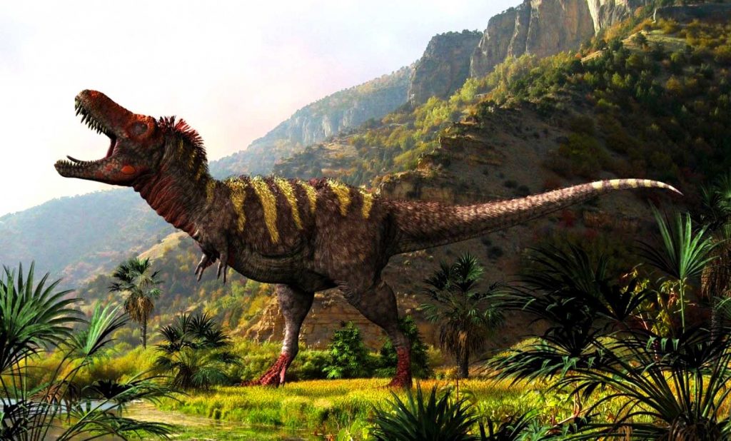 Тарбозавр - один из самых крупных хищных динозавров