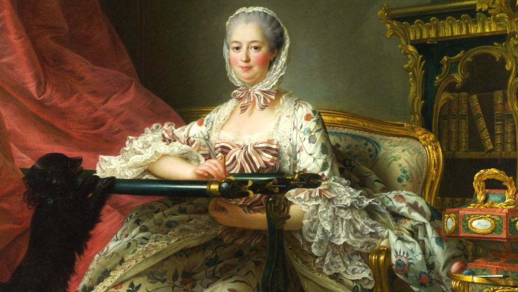 Мадам Помпадур - фрейлина при дворе короля Людовика XV