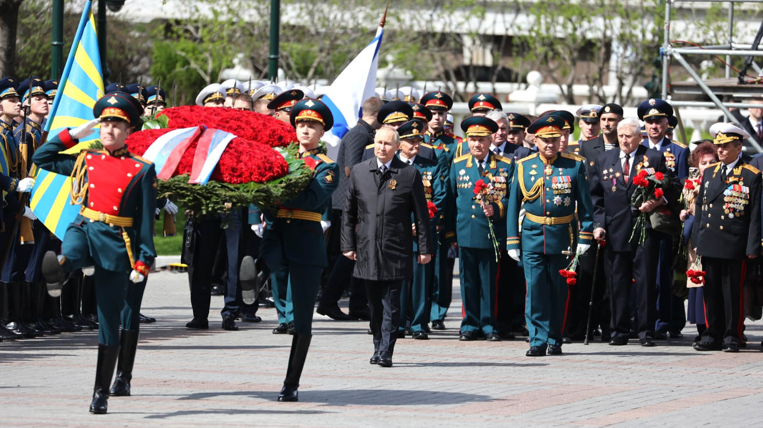 день победы возложение цветов