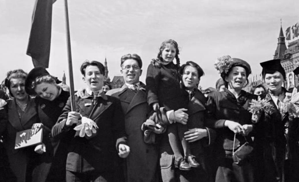 Фотографии со дня победы 1945 года